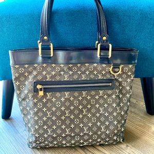 Louis Vuitton Mini Lin Lucille Black Bag